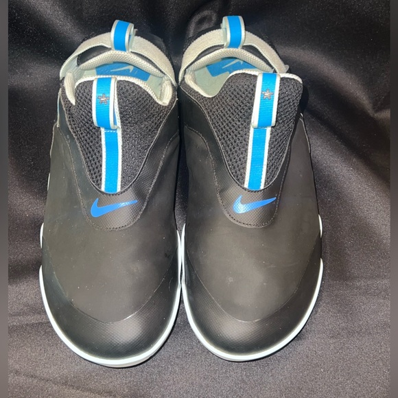 Nike Zoom Pulse Nursing Shoes – Black/Blue Slip-On – Men’s Size 10 - Picture 1 of 7